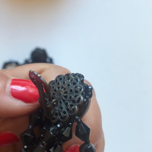 Miriam Haskell vintage earclips - Picture 4 of 4